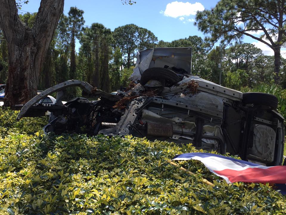 Force Pierce accident sends one man to hospital