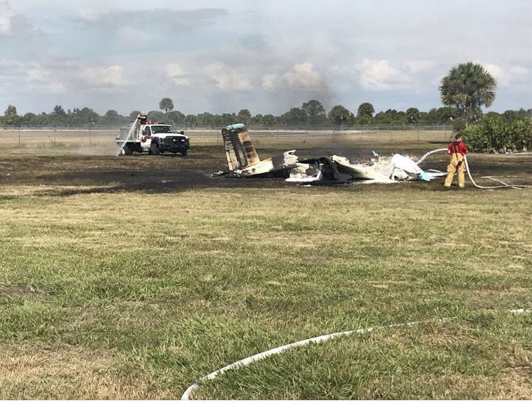 PLANE CRASH AT OKEECHOBEE AIRPORT • Local News