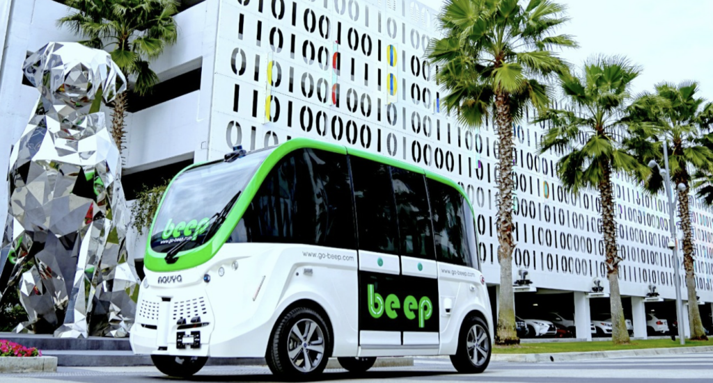 Self-driving shuttle service comes to Tradition next month - Treasure Coast