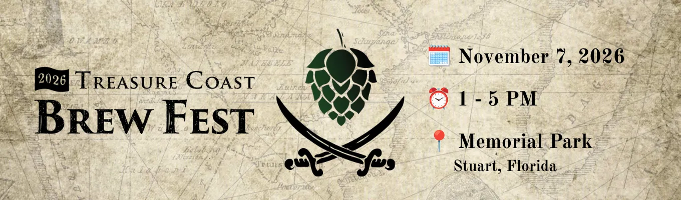 treasure coast brew fest banner
