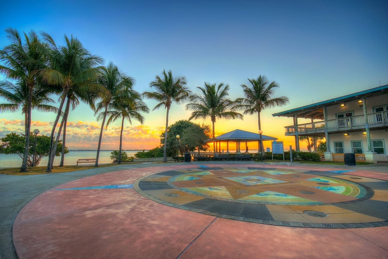 Indian Riverside Park Interactive fountain