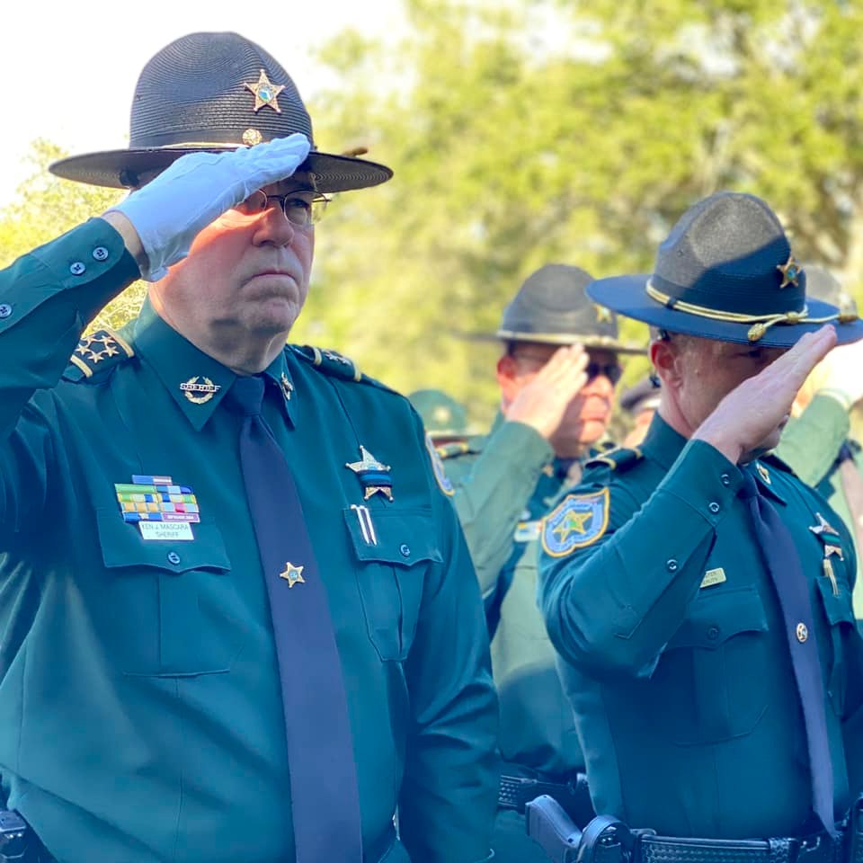 Funeral held for St. Lucie Sheriff's Deputy Clayton Osteen and Deputy Victoria Pacheco