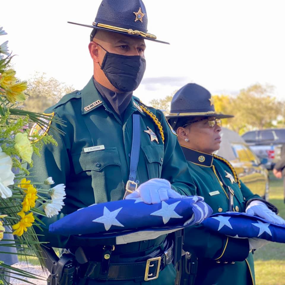 Funeral held for St. Lucie Sheriff's Deputy Clayton Osteen and Deputy Victoria Pacheco