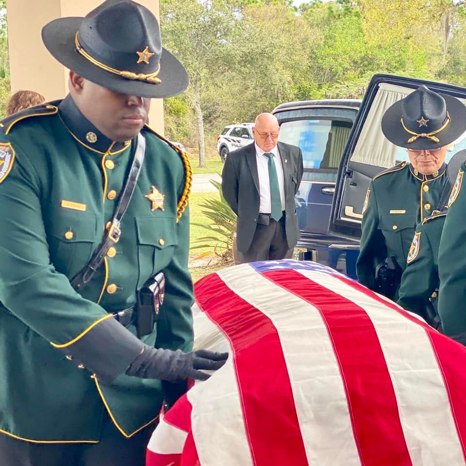 Funeral held for St. Lucie Sheriff's Deputy Clayton Osteen and Deputy Victoria Pacheco