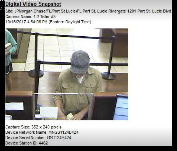 Bank Robbery PSL Chase Bank