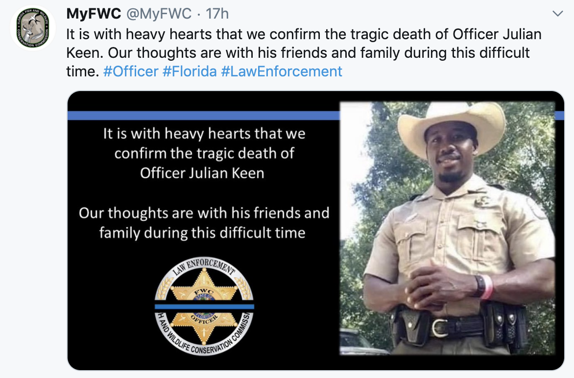 Hendry County deputies investigating fatal shooting of FWC officer