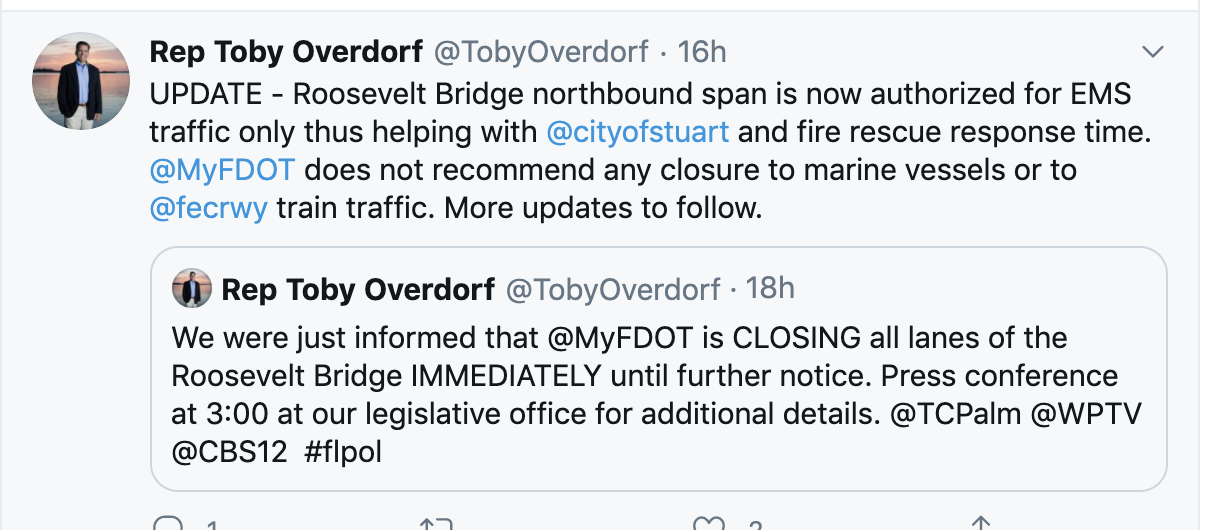 Roosevelt Bridge still closed- here is what we know!