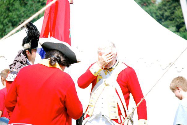 Revolutionary war reenactment Boston Common photo: Cyndi lenz