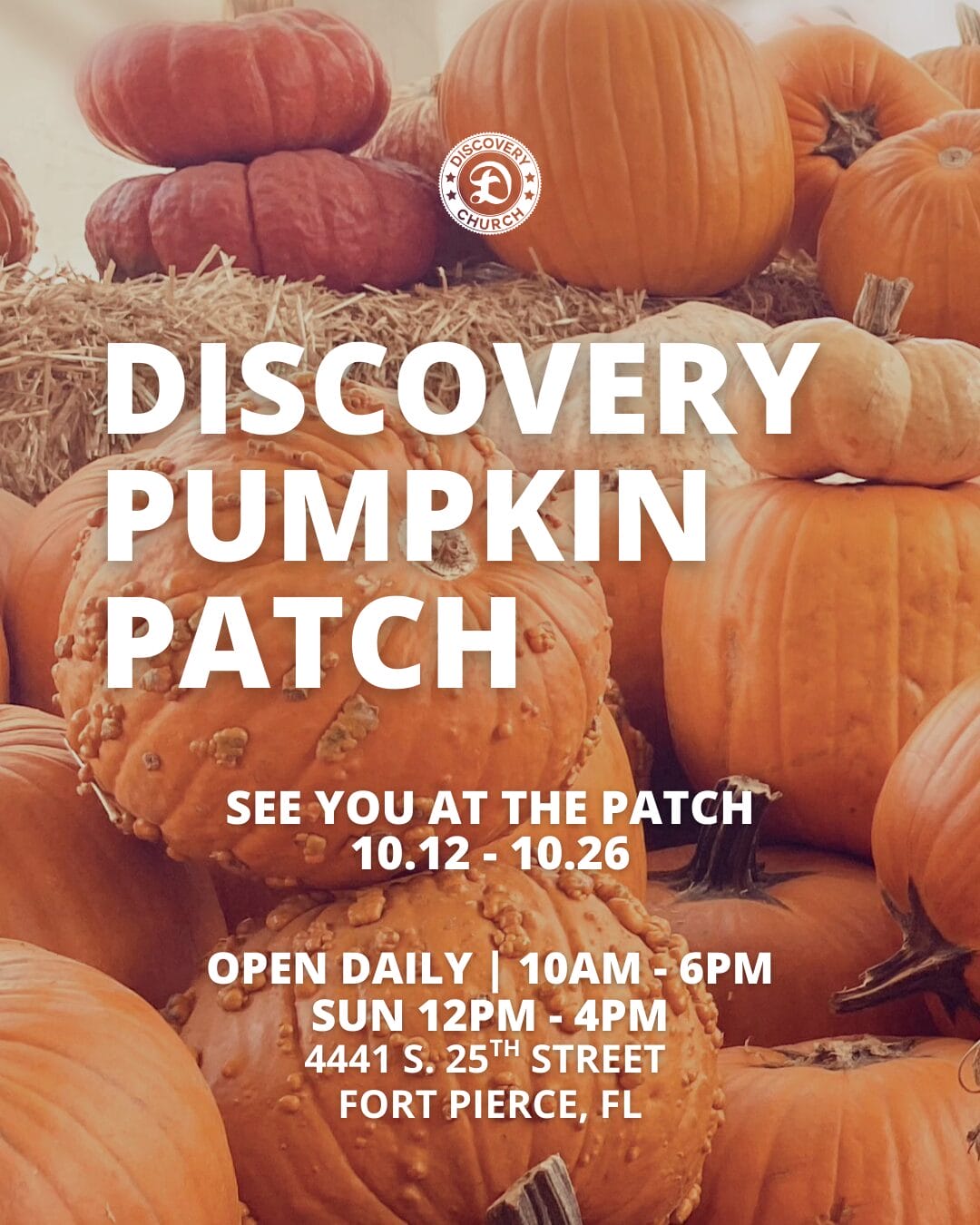 discovery church pumpkin patch fort pierce