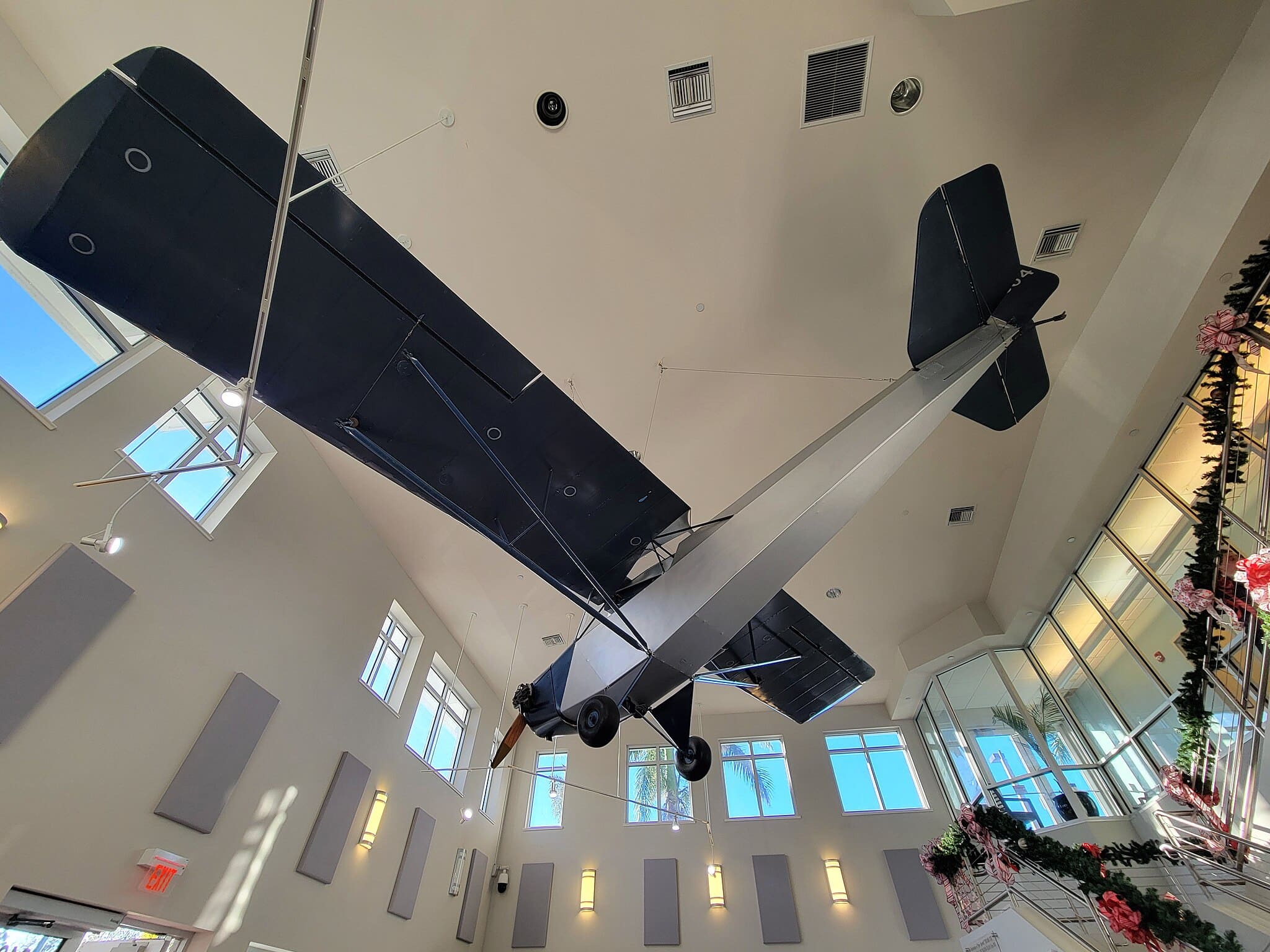 model plane at vero beach airport