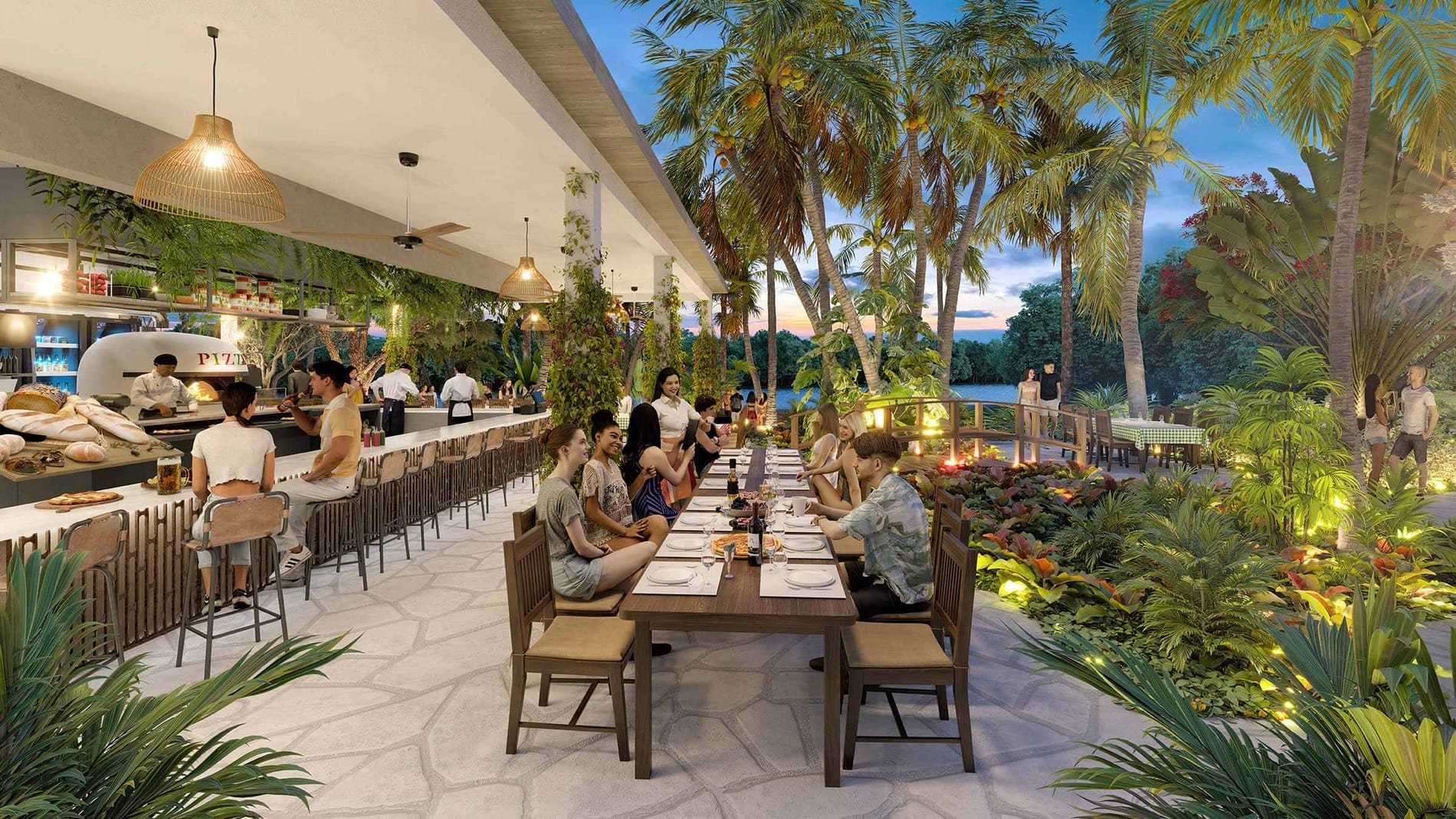 the grove at the port district