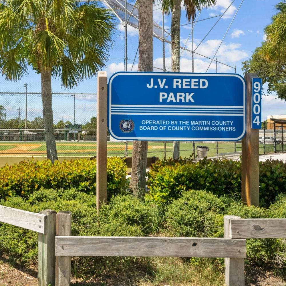 J.V Reed Park Entrance