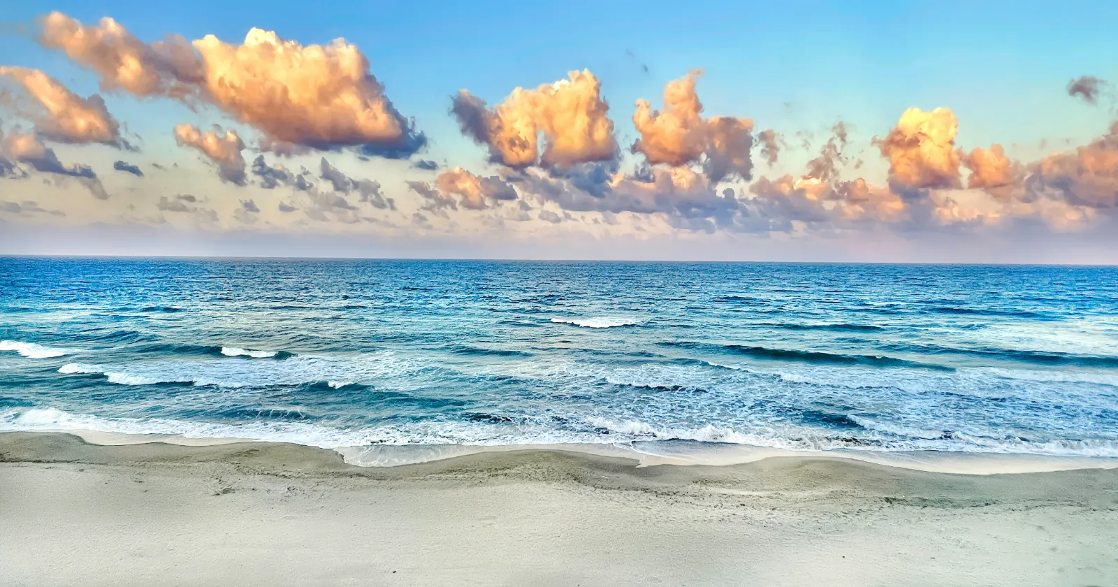 Jensen Beach Park waves sunset