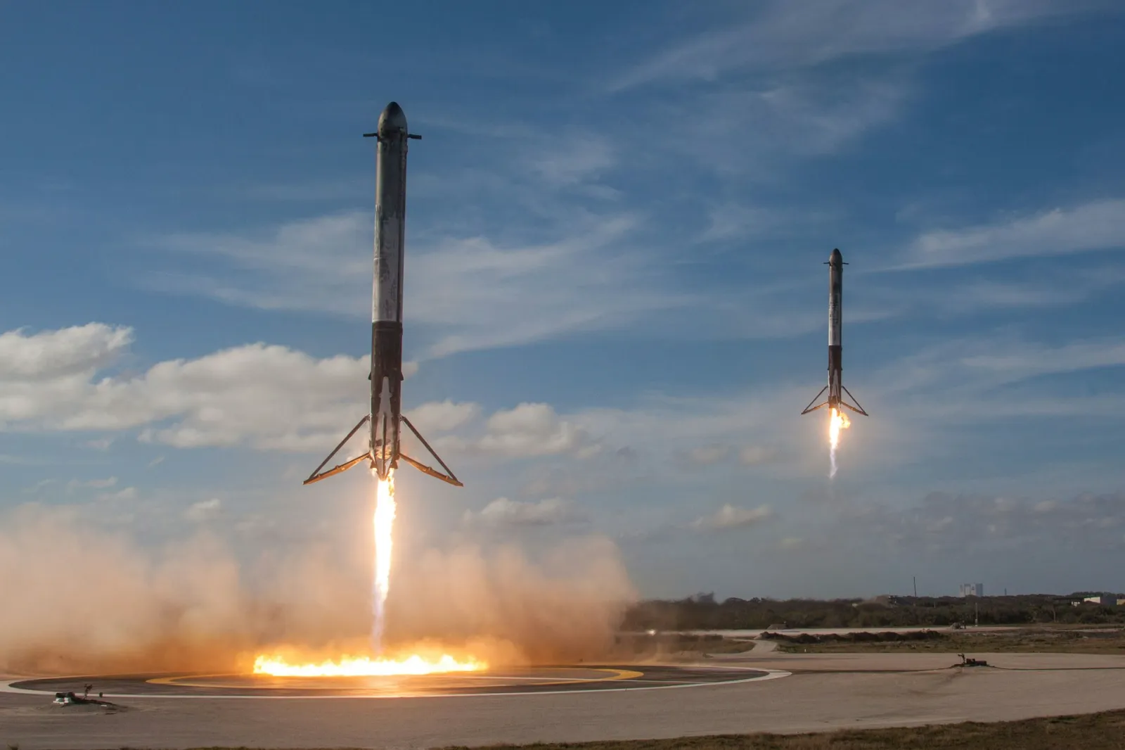 spacex rocket landing