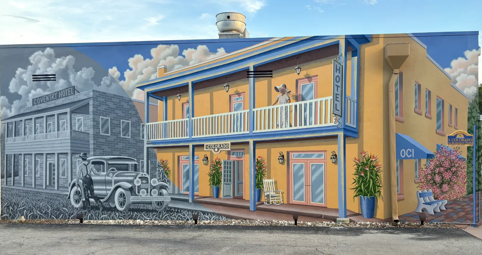 old colorado inn mural